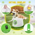 thumbnail image 5 of TOPCHANCES Automatic Tennis Ball Launcher for Dogs, Interactive Dog Toys for Samall & Medium Dogs, Dog Ball Thrower with 3 Launching Distance (19/32/45 ft), 5 Balls Included (Green), 5 of 7