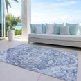 thumbnail image 6 of Addison Rugs Chantille Indoor/Outdoor Traditional Oriental Denim Washable Rectangle Rug, 3' x 5', 6 of 6