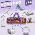 thumbnail image 5 of TELOLY Yoga Mat Bags,Oxford Cloth Yoga Mat Carrier,27.95"*7.48"*6.30" Wet-Dry Separation Yoga Bag,Style2, 5 of 7