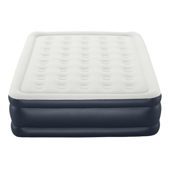 Comfort Quest Bestway 18" Queen Air Mattress with Built-in Pump