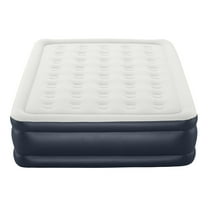 Comfort Quest Bestway 18" Queen Air Mattress with Built-in Pump