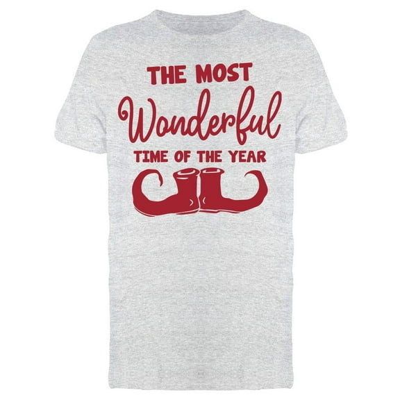 Most Wonderful Time Christmas Men's T-shirt
