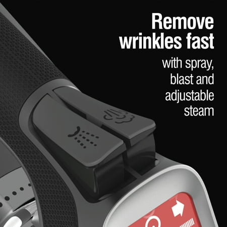CHI 1800 Watts Titanium Ceramic Touchscreen Iron, Black