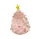 thumbnail image 5 of Tarro de dulces navideño con forma de árbol de Navidad, tarro de galletas, lata de dulces navideña de dibujos animados con tapa decorativa Rosa, 5 of 9