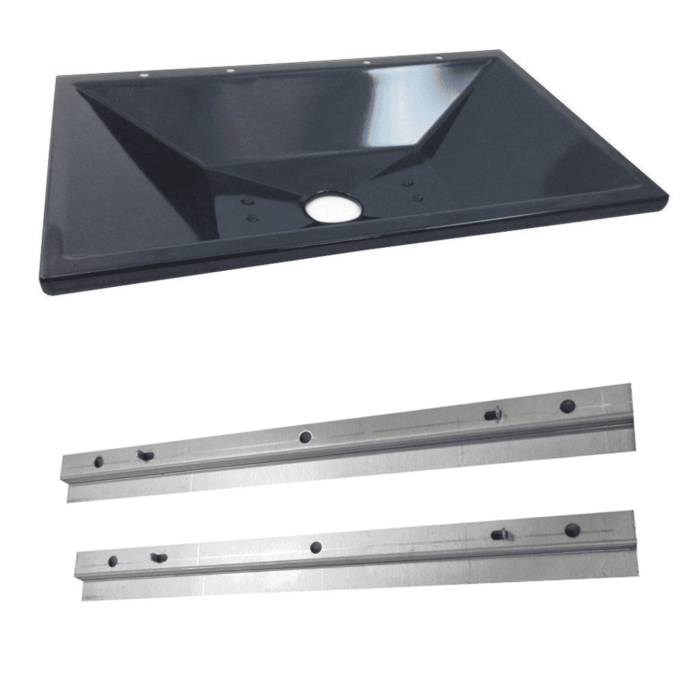 er Gas Grill Porcelain Drip Tray and Rails 99250 Genesis B, C, 700