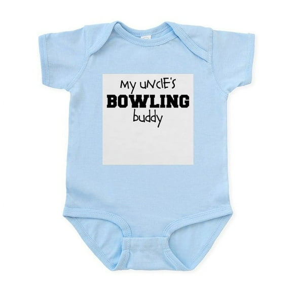 CafePress - Uncle's Bowling Buddy Infant Bodysuit - Baby Light Bodysuit, Size Newborn - 24 Months