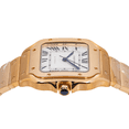 thumbnail image 3 of Pre-Owned CARTIER SANTOS DE CARTIER WGSA0029 39.8MM WHITE DIAL WITH YELLOW GOLD BRACELET, 3 of 4