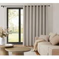 thumbnail image 3 of SUNBARRIER™ I-SNAP™ Blackout Grommeted Patio Door Panel with removable liner by TRU-BARRIER WINDOW SOLUTIONS - Birch 100x84, All Season, Adult Size, OEKO-TEX Certified, 3 of 8