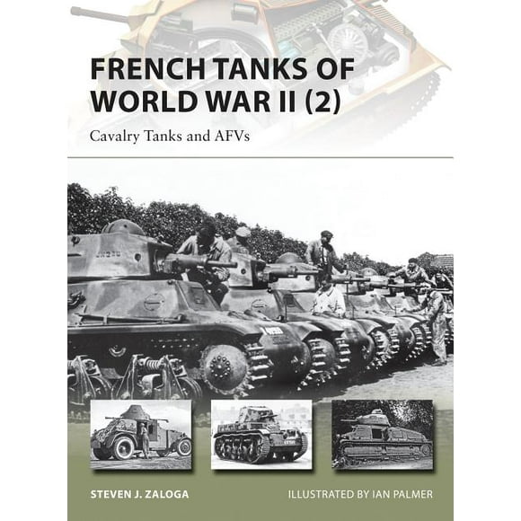 New Vanguard: French Tanks of World War II (2) : Cavalry Tanks and AFVs (Series #213) (Paperback)