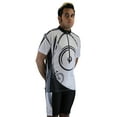 thumbnail image 3 of Men's Cool Plus Sublimated Print Race Cut Short-Sleeve Biking Cycling Jersey, 3 of 8