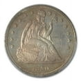 thumbnail image 2 of 1850 Liberty Seated Dollar MS-62 PCGS, 2 of 3