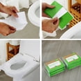 thumbnail image 4 of unbranded 50Ud Protector Desechable Para Inodoro De Pulpa De Madera Impermeable Para Viaje Y Hogar, 4 of 6