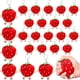 thumbnail image 1 of 24 Llaveros de Peluche con Forma de Fresa, Rellenos de Felpa Roja, Kawaii, para Regalar en una Fiesta de Fresas., 1 of 6