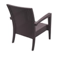 thumbnail image 3 of Compamia Miami Resin Club Chair in Brown, 3 of 10