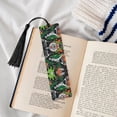 thumbnail image 4 of Kdxio Dinosaur Skeleton Print Metal Tassel Bookmarks,Perfect Gift for Art Lovers and Bookworms Metal Bookmarks for Women, 4 of 8