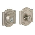 thumbnail image 2 of Baldwin 380 Arched Single Cylinder Deadbolt Featuring SmartKey in Venetian Bronze, 2 of 3