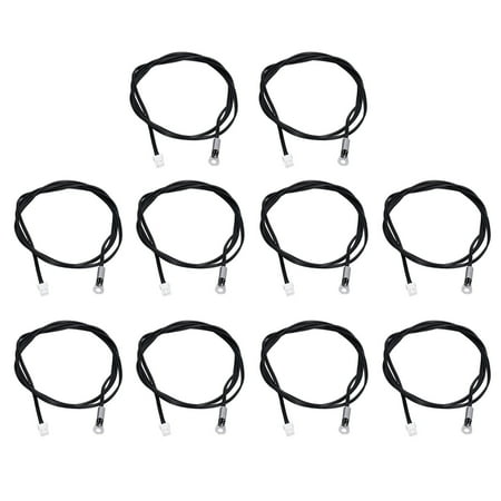 

Temperature Sensor NTC Thermistor High Sensitivity -25 Degrees Celsius To 125 Degrees Celsius Accurate 1meter Digital With Round Lug For Thermal Systems For Thermometers 5K