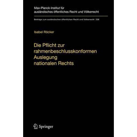 ISBN 9783642336980 product image for Beiträge Zum Ausländischen Öffentlichen Recht Und Völkerrech: Die Pflicht Zur Ra | upcitemdb.com