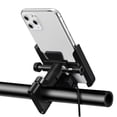 thumbnail image 1 of Injueey Soporte para teléfono de bicicleta Soporte universal para teléfono celular Bicicleta Motocicleta Soporte para manillar Cuna para X Xs Teléfono y Comunicación, 1 of 6