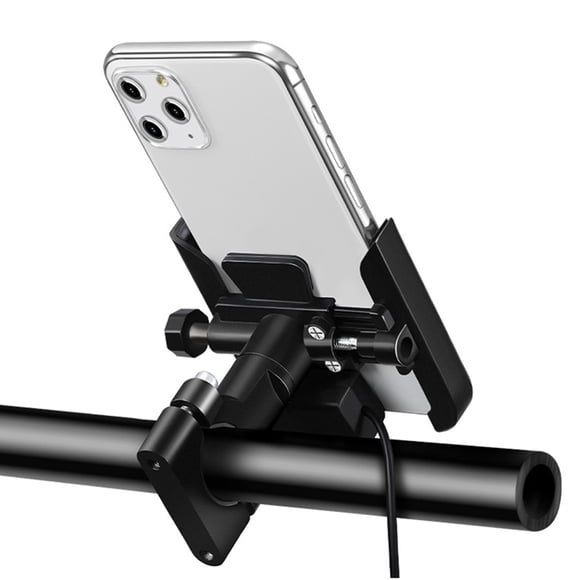 Injueey Soporte para teléfono de bicicleta Soporte universal para teléfono celular Bicicleta Motocicleta Soporte para manillar Cuna para X Xs Teléfono y Comunicación