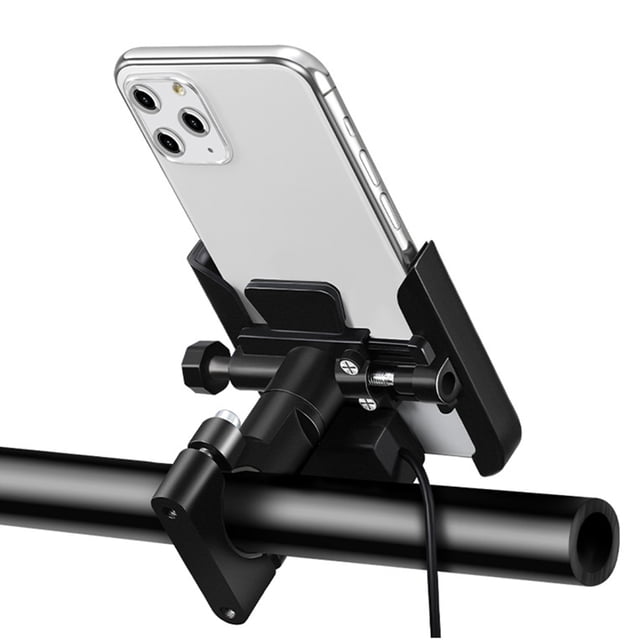 Injueey Soporte para teléfono de bicicleta Soporte universal para teléfono celular Bicicleta Motocicleta Soporte para manillar Cuna para X Xs Teléfono y Comunicación
