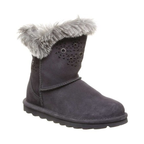 bearpaw women's andrea fashion boot, charcoal, m8 m us