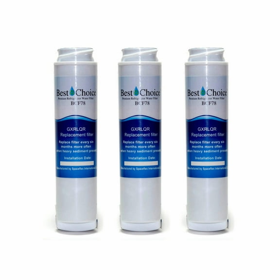 3-PACK REFRIGERATOR WATER FILTER FITS GE GXRLQ GX1S50 TIER1 GXSTQ GXRTDR GXRLOR