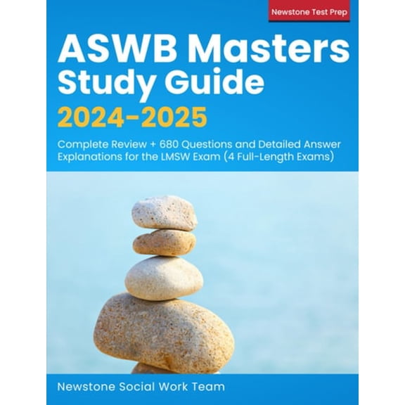 Pre-Owned ASWB Masters Study Guide 2024-2025, 9781998805365, 1998805360, Paperback,