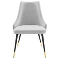 thumbnail image 6 of Modway Adorn 17.5" Tufted Performance Velvet Dining Side Chair in Navy, 6 of 9