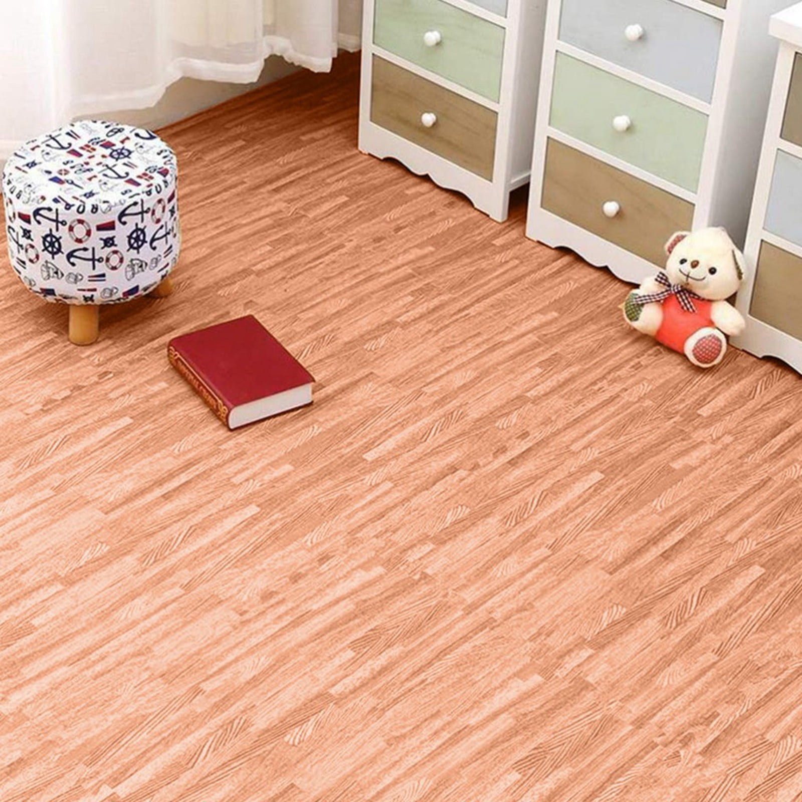 Premium Wood Grain Interlocking EVA Foam Floor Mats Fitness Kids Soft Play Mats 