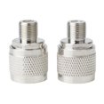 thumbnail image 1 of Conector coaxial de RF de cabeza N Adaptador amplificador de señal de teléfono móvil de giro N/f-jk N macho-F hembra N giro F núcleo de cobre (2 piezas), 1 of 5