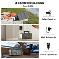 thumbnail image 4 of Generador solar MARBERO PL100 118Wh 32000mAh 160W portátil, 4 of 7