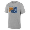 thumbnail image 2 of Men's Gray New York Knicks Noches Training T-Shirt, 2 of 3