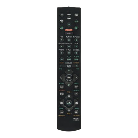 New RAV204-V473190EU Replace Remote Control Fits for YAMAHA RAV204V473190EU HOME CINEMA RAV12-V499940 RAV22 RX-V395 RX-V396 RX-V420 RX-V496 RX-V520