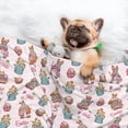 thumbnail image 3 of Rocae Hello Easter for Pet Blanket Dog Blanket Cat Blanket Soft Sleep for Small Medium Pet-Large, 3 of 8