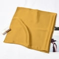 thumbnail image 5 of TRUBKH Silk Scarves Head Scarf Square Scarf Hair Scarf for Women Scarves for Women Silk Scarf One Size Yellow One Size, 5 of 6