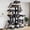 Dark Bule, variant on SHA CERLIN 83" Cat Tree Tower for Large Cats, Multi-Level Heavy-Duty Cat Tower with Large Perches, Wide Base, Sisal Scratching Posts, Cozy Condos, Leopard Print