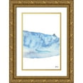thumbnail image 1 of Fay, Mela 11x14 Gold Ornate Wood Framed with Double Matting Museum Art Print Titled - Whale II, 1 of 4