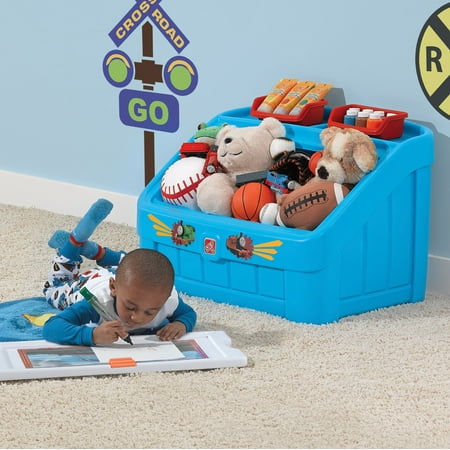 step 2 toy box with pockets