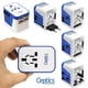 thumbnail image 3 of Adaptador de viaje Ceptics Universal World Power con 4 puertos USB, 3 of 6