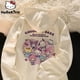 thumbnail image 3 of Sanrio-Chaqueta de Hello Kitty para mujer joven, sudadera blanca con cremallera de los años 2024, ropa Kawaii Lolita, Tops para estudiantes, otoño e invierno, novedad de 2000, 3 of 7