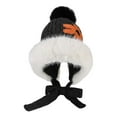 thumbnail image 4 of Winter Jacquard Hat With Large Ear For Cold Weather And Comfortable Fit Womens Knit Beanie Hat Fleece Lined Winter, 4 of 4