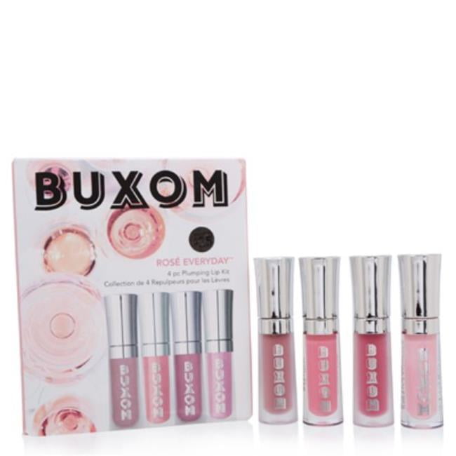 Buxom BUXO13-Q Rose Everyday Plumping Lip Kit - 4 Piece