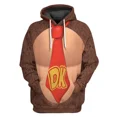 thumbnail image 3 of Sudadera deportiva gruesa con estampado creativo del popular juego Mario de otoño e invierno para niños y niñas de 3 a 14 años, 3 of 5