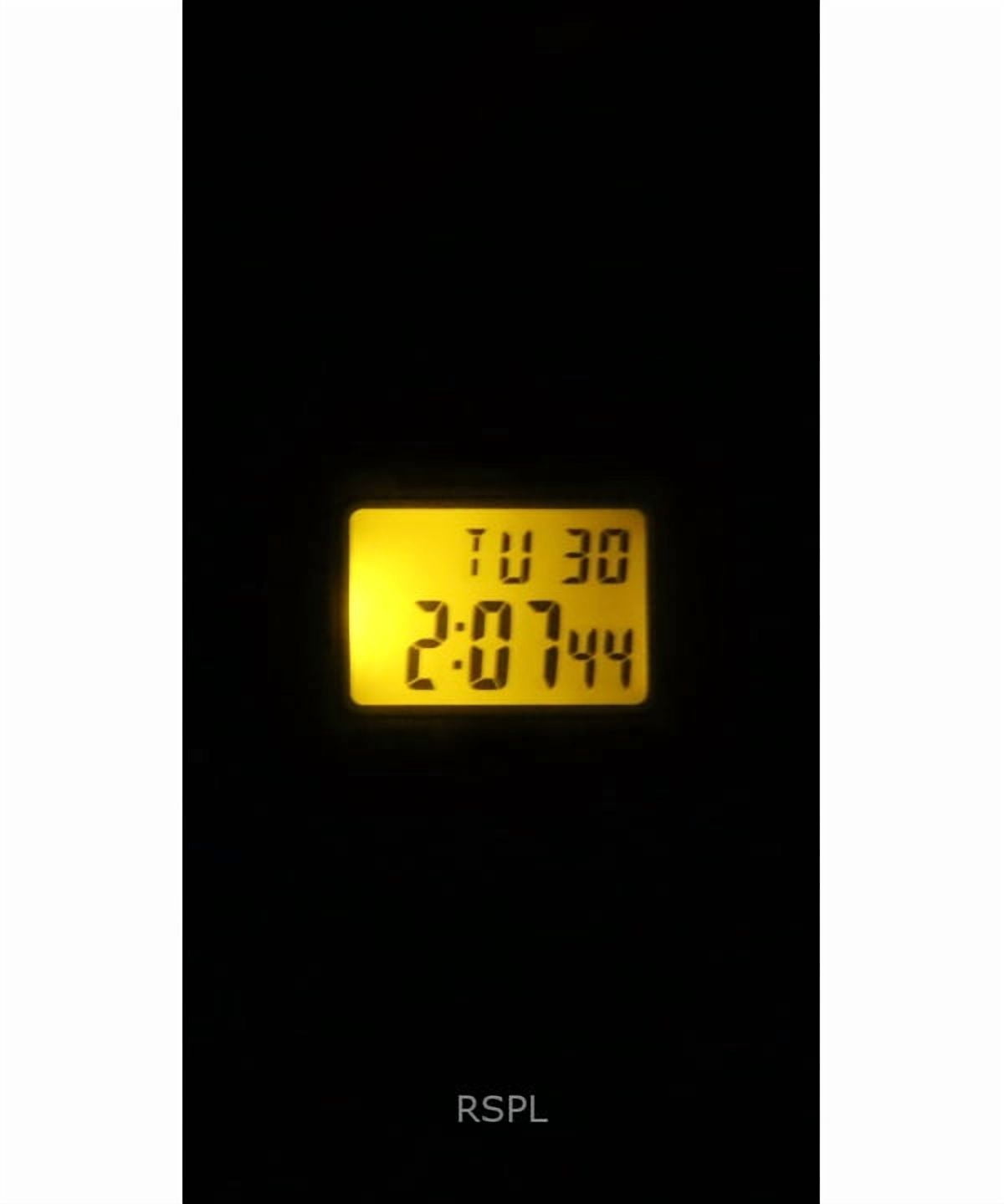 Casio Illuminator Light Gray Band Unisex Digital Sport Wrist Watch W-218HC-8AV