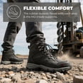 thumbnail image 5 of NORTIV 8 Waterproof Steel Toe Boots for Men Slip Resistant Safety Industrial Boots, 5 of 9