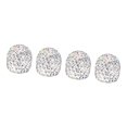 thumbnail image 1 of relayinert 4Pcs/Lot Rhinestone Car Tire Valve Caps Caps Dustproof Shining Style A 1Set, 1 of 6