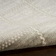thumbnail image 5 of Nourison Serenity Home Geometric Light Grey 5'3" x 7'3" Area Rug (5x7), 5 of 10