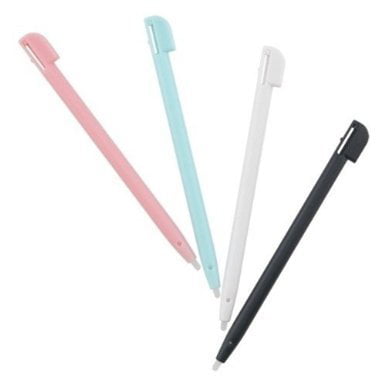 4pk Combo Stylus Styli Pen Set Multi Color for Nintendo DS Lite Brand New Bulk Package. It easily snaps inside a convenient storage slot on the back. NOTE: For Nintendo DS Lite ONLY  NOT compatible with Nintendo DS or Dsi.NOTE: For Nintendo DS Lite ONLY  NOT compatible with Nintendo DS or Dsi. Don t let the gaming stop because you don t have a stylus. Stock up with this set of four replacement styli for the Nintendo DS Lite handheld video game system.Fold-away prongs for easy travel and storage and compatible with Game Boy Advance SP / Nintendo DS