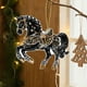 thumbnail image 5 of Uuiauoio Acrylic Christmas Ornaments, Horse Christmas Ornament, 2D Flat Hanging Decor with Festive Patterns, Lightweight Tree and Car Decorations, Holiday Gift Collection for Seasonal Displays, 5 of 6